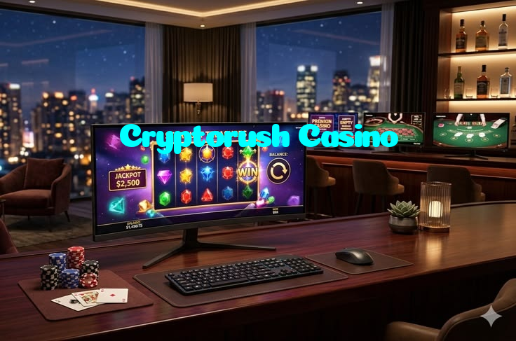 Cryptorush Casino خوش آمدید بونس +600% پیشکش موبائل ایپ کے پروموشن سیکشن میں دکھائی دیتی ہے۔